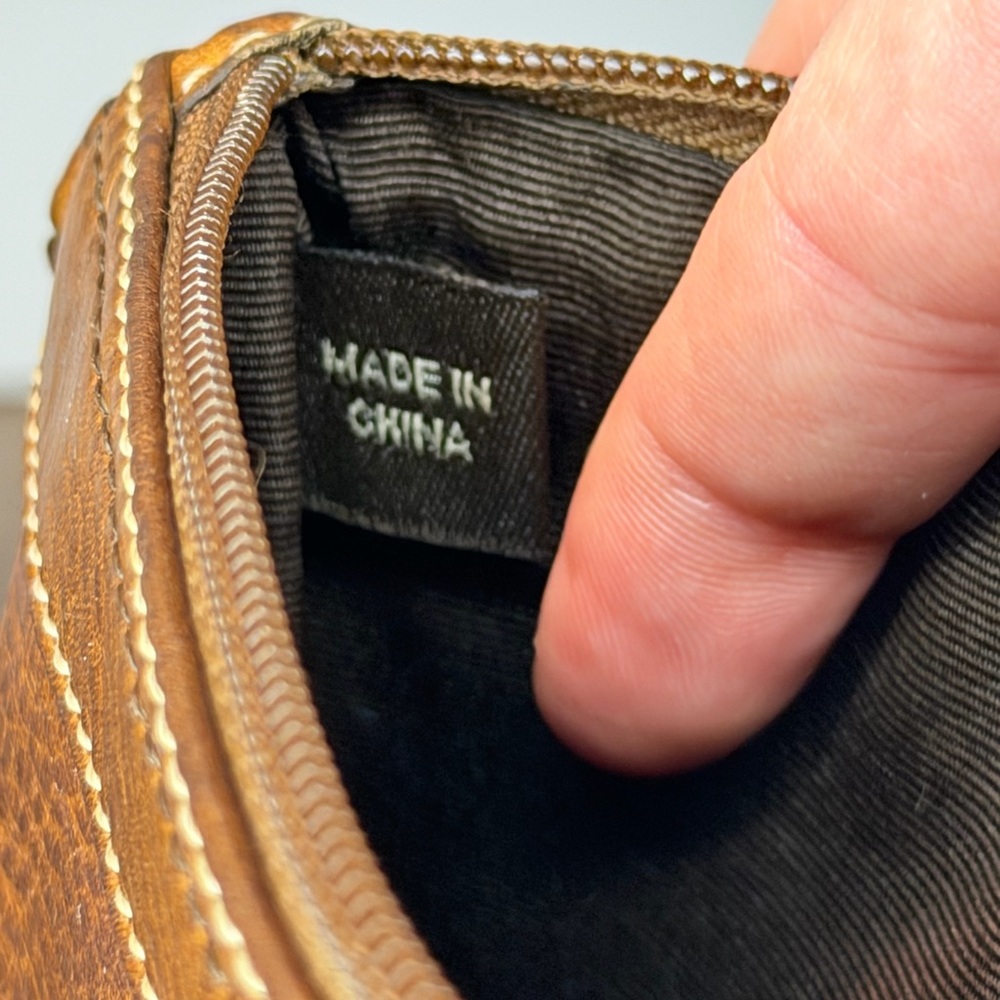 Vintage Coach Corset Leather Wristlet - Picture 10 of 12